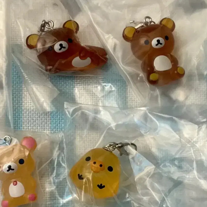 [BUNJANG] Rilakkuma Clear Mejirusi 5-Piece Full Set / 리락쿠마 클리어 메지루시 5종 풀세트