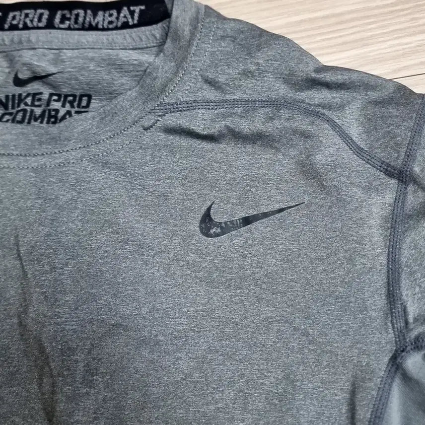 [BUNJANG] Nike Pro Combat Short Sleeve T-shirt (XL) / 나이키 프로 Combat 반팔 회색(xl)