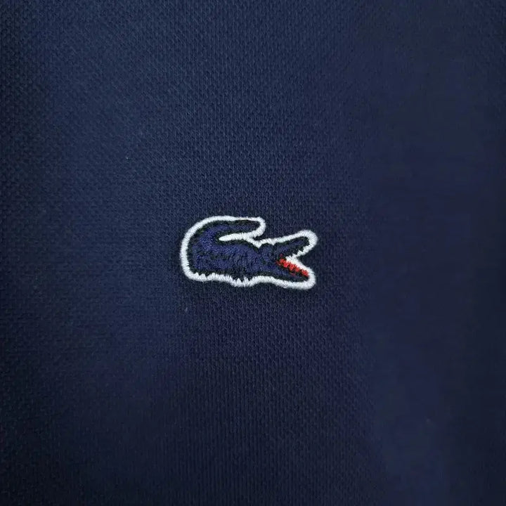 [SOLD OUT] (새상품)라코스테 로고 패치 카라 원피스 네이비 M20205