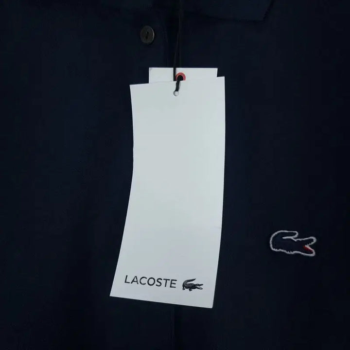[SOLD OUT] (새상품)라코스테 로고 패치 카라 원피스 네이비 M20205