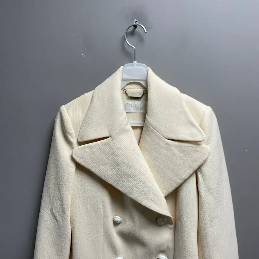 [BUNJANG] Chloé Double Breasted Coat / 끌로에 더블 브레스티드 코트