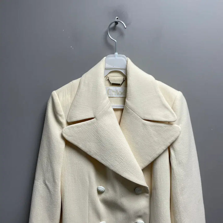 [BUNJANG] Chloé Double Breasted Coat / 끌로에 더블 브레스티드 코트