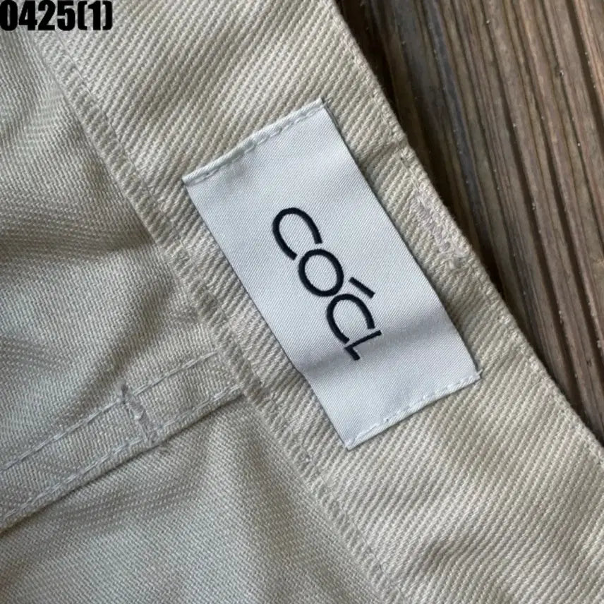 [BUNJANG] COCL Beige Cargo Wide Pants / COCL 베이지 카고 와이드 팬츠 새상품 32
