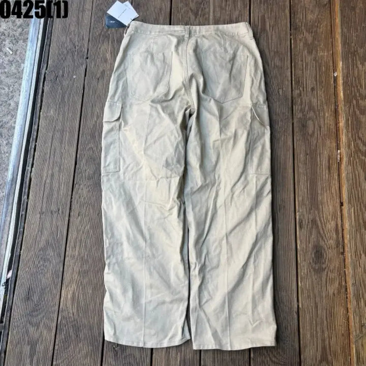 [BUNJANG] COCL Beige Cargo Wide Pants / COCL 베이지 카고 와이드 팬츠 새상품 32