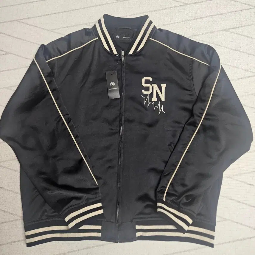 [BUNJANG] GU UNDERCOVER Satin Blouson Jacket / GUx언더커버 사틴 블루종 자켓