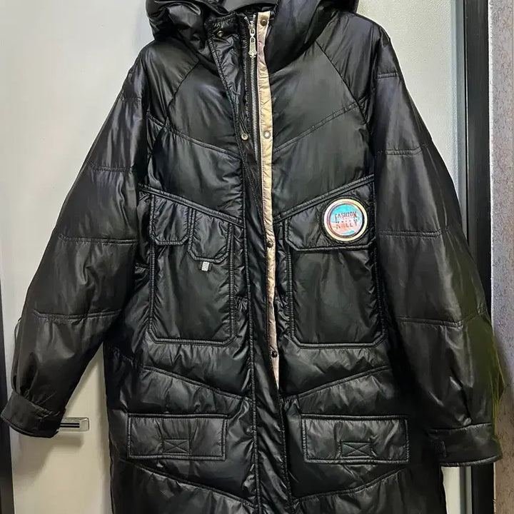 [BUNJANG] Black Long Padded Duck Down Jacket / 블랙 롱 패딩 점퍼