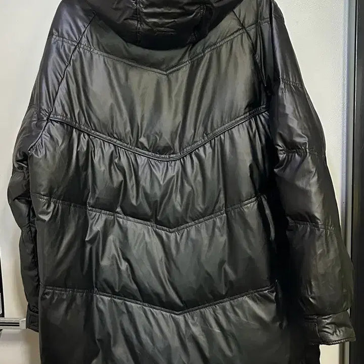 [BUNJANG] Black Long Padded Duck Down Jacket / 블랙 롱 패딩 점퍼