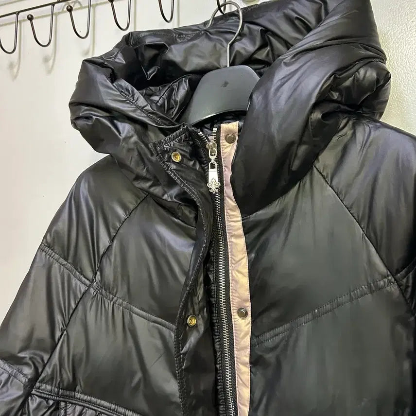 [BUNJANG] Black Long Padded Duck Down Jacket / 블랙 롱 패딩 점퍼