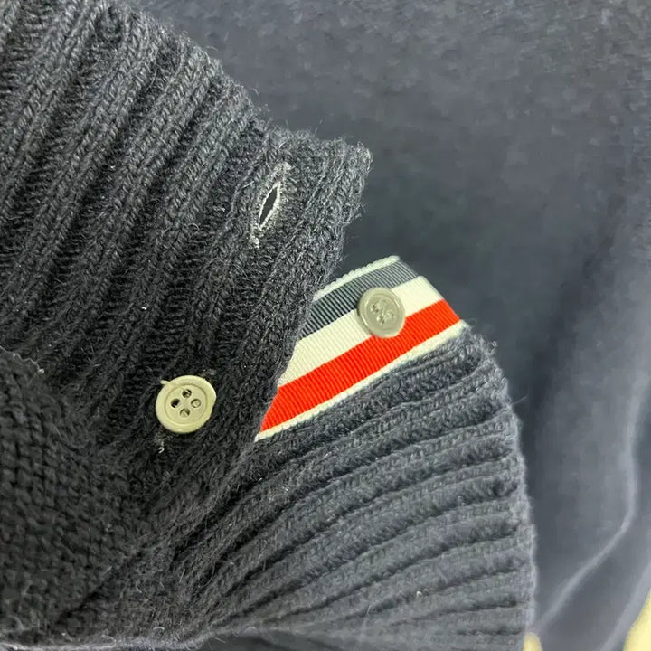 [BUNJANG] Thom Browne Diagonal Stripe Knit Sweater Navy / [정품] 신형텍 / 5 톰브라운 안타르시아 사선 니트 네이비