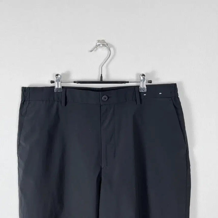 [SOLD OUT] 유니클로 블랙 밴딩 스판 슬랙스 바지 남XL 라덴 빈티지