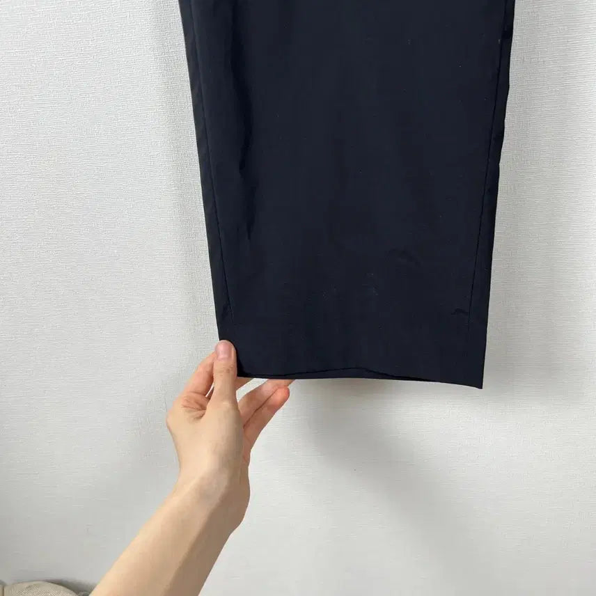 [SOLD OUT] 유니클로 블랙 밴딩 스판 슬랙스 바지 남XL 라덴 빈티지