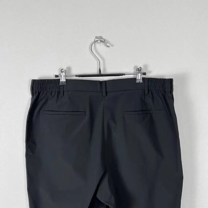 [SOLD OUT] 유니클로 블랙 밴딩 스판 슬랙스 바지 남XL 라덴 빈티지