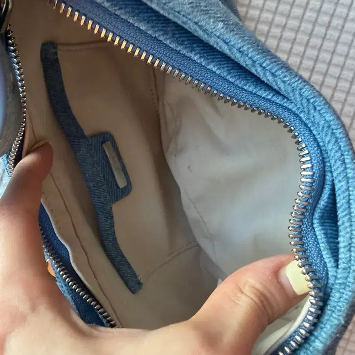 [BUNJANG] OSOI Denim Sky Hobo Bag / osoi 호보백