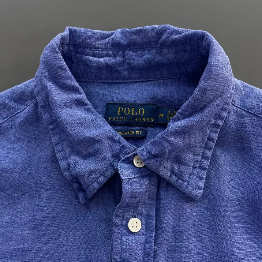[BUNJANG] Polo Ralph Lauren Linen Relaxed Fit Shirt / [M] 폴로 랄프로렌 여성 린넨 셔츠 릴렉스 핏