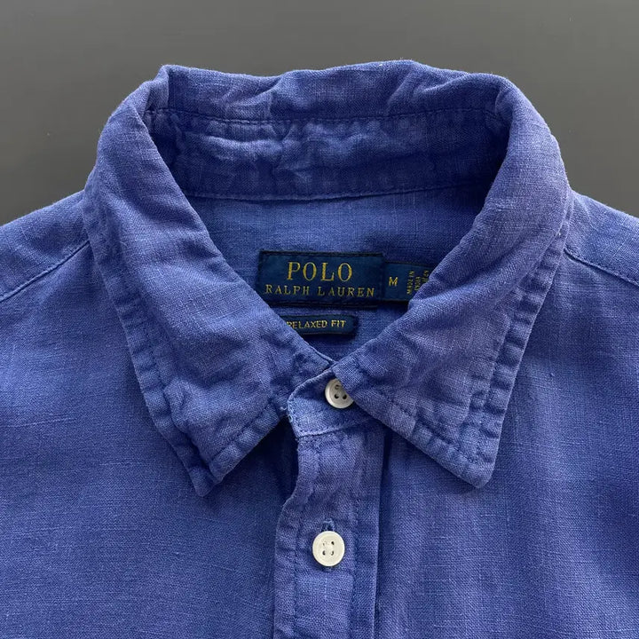 [BUNJANG] Polo Ralph Lauren Linen Relaxed Fit Shirt / [M] 폴로 랄프로렌 여성 린넨 셔츠 릴렉스 핏