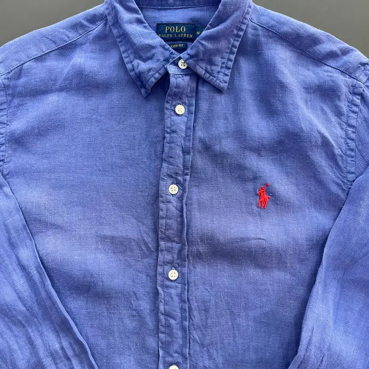 [BUNJANG] Polo Ralph Lauren Linen Relaxed Fit Shirt / [M] 폴로 랄프로렌 여성 린넨 셔츠 릴렉스 핏