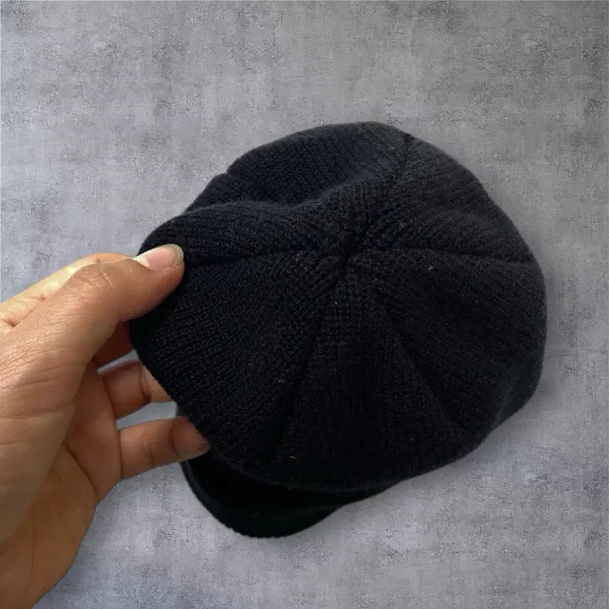 [BUNJANG] MLB New York Yankees Big Logo Knit Beanie / 엠엘비 MLB 블랙 뉴욕양키스 빅로고 비니