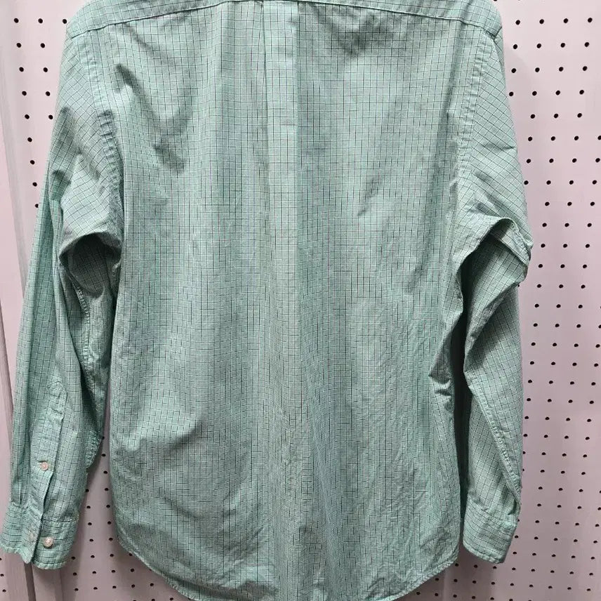 [BUNJANG] Ralph Lauren Mint Check Shirt / (1461)랄프로렌 민트 체크 남방