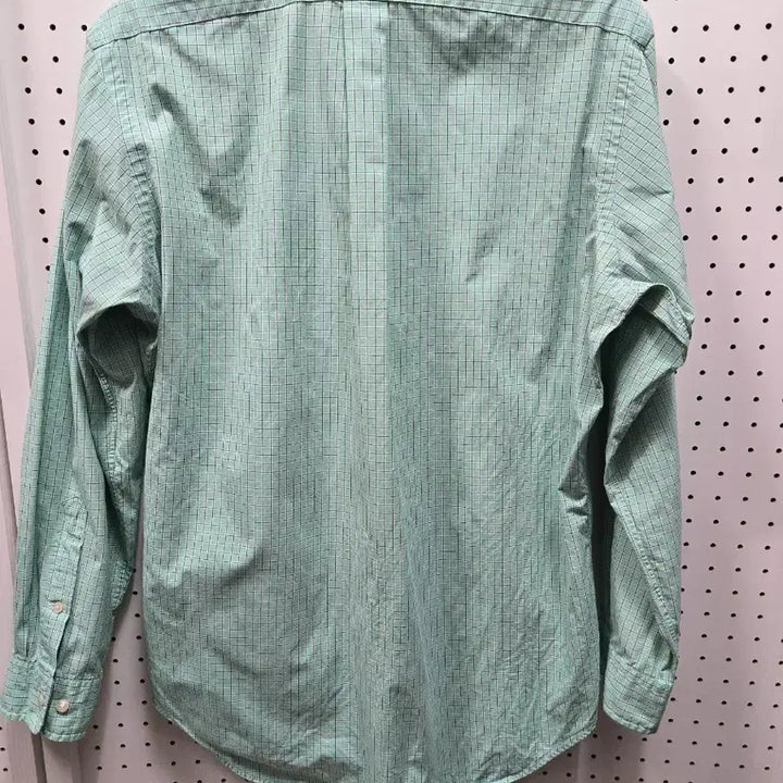 [BUNJANG] Ralph Lauren Mint Check Shirt / (1461)랄프로렌 민트 체크 남방