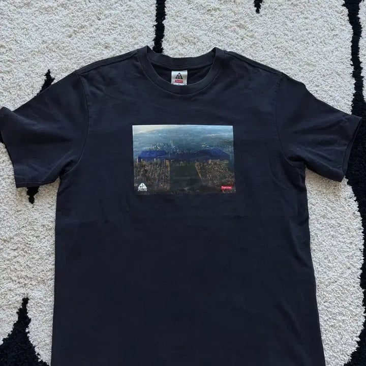 [BUNJANG] Supreme x Nike ACG Grid T-Shirt Black M / 슈프림 x 나이키 ACG 그리드 티셔츠 블랙 M - 22FW