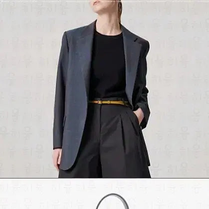 [BUNJANG] Park So Dam Notched Lapel Wool Check Blazer / 2020.타임)박소담 착용 노치드라펠 얇은울 체크자켓