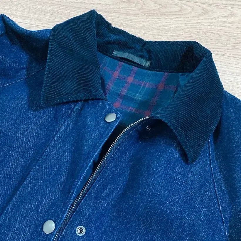[BUNJANG] Uniqlo Utility Shorts Jacket Denim / 유니클로 유틸리티쇼츠재킷 데님