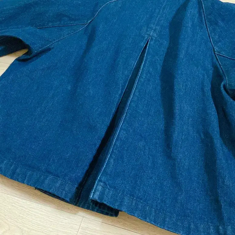 [BUNJANG] Uniqlo Utility Shorts Jacket Denim / 유니클로 유틸리티쇼츠재킷 데님