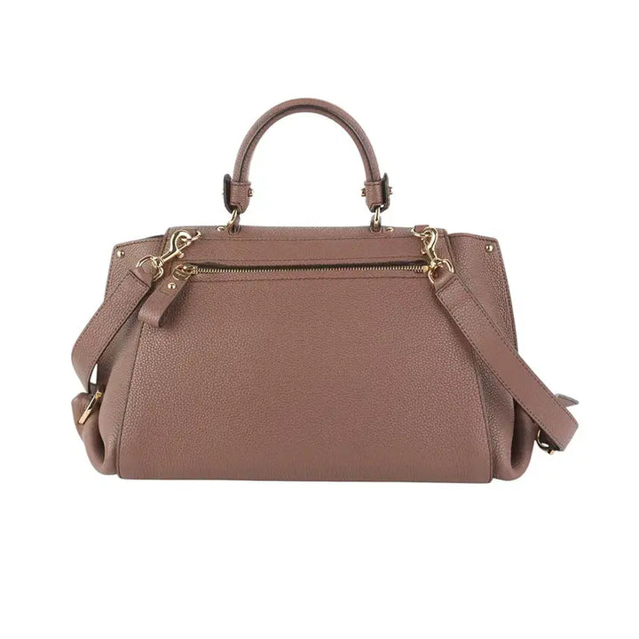 [BUNJANG] Ferragamo Sofia Bag Medium 21-F606 Gold Gancini / 페라가모 21-F606 금장 간치니 소피아백 미듐37062Y-4