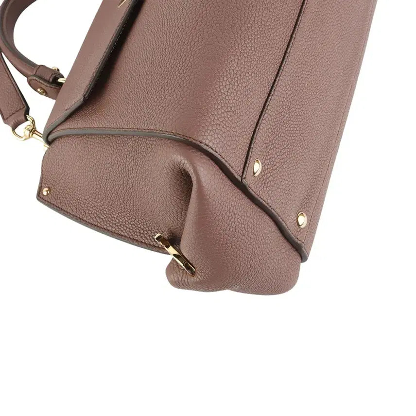 [BUNJANG] Ferragamo Sofia Bag Medium 21-F606 Gold Gancini / 페라가모 21-F606 금장 간치니 소피아백 미듐37062Y-4