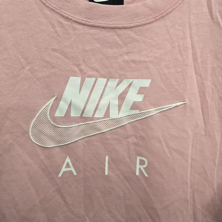 [BUNJANG] Nike Air Short-Sleeve T-shirt / 100,L )) NIKE AIR 나이키 에어 반팔티셔츠! 핑크&amp;화이트로고