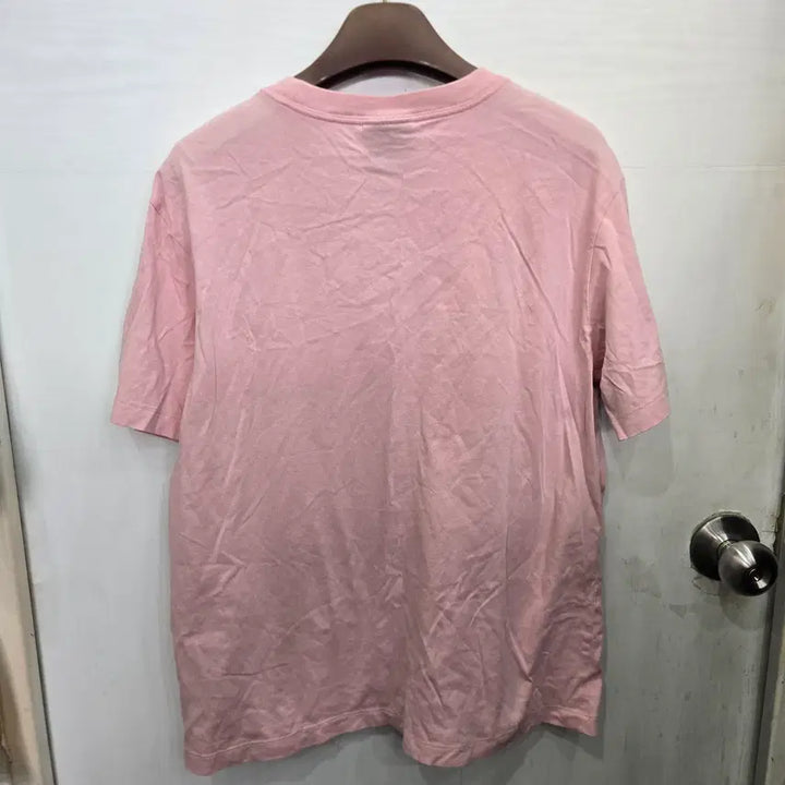 [BUNJANG] Nike Air Short-Sleeve T-shirt / 100,L )) NIKE AIR 나이키 에어 반팔티셔츠! 핑크&amp;화이트로고