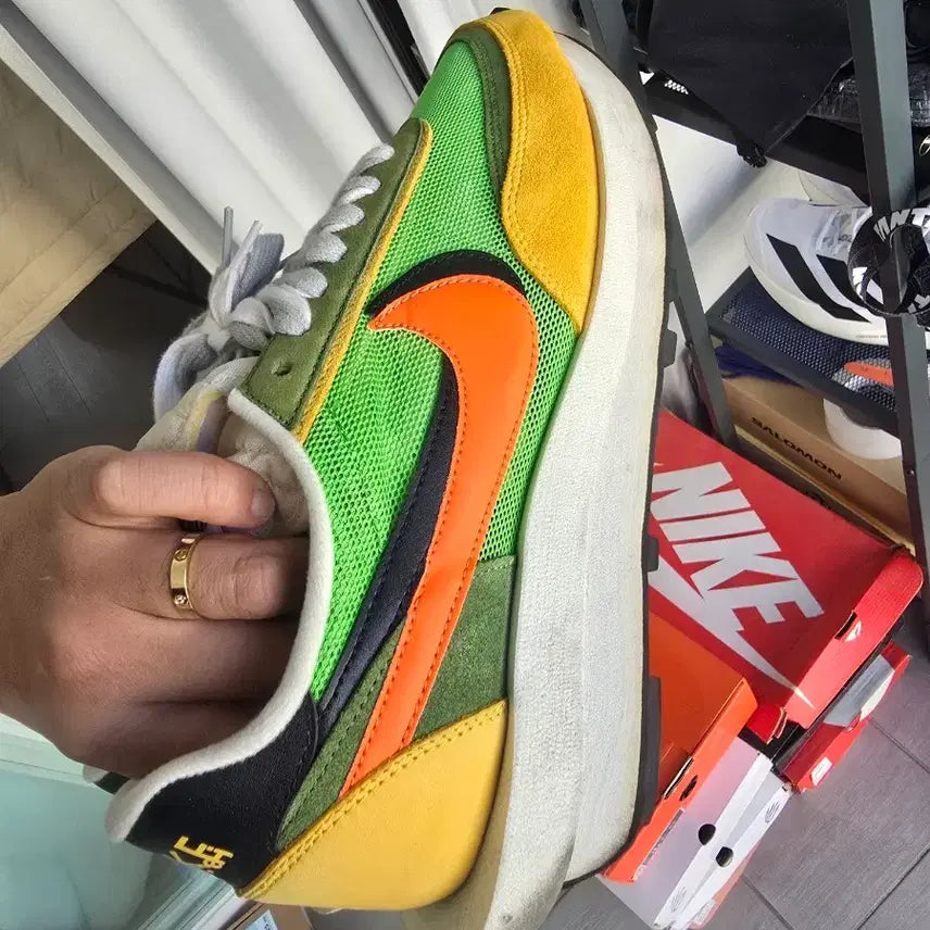 [BUNJANG] Nike Sacai LD Waffle Sneakers / 나이키 사카이 ld와플 300사이즈