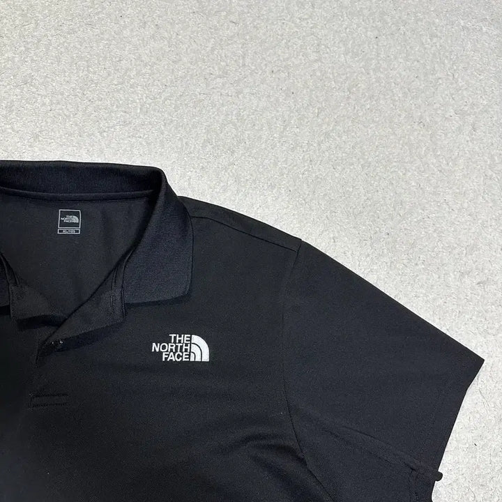 [SOLD OUT] 노스페이스 블랙 반팔 카라티 기능성 xl 105