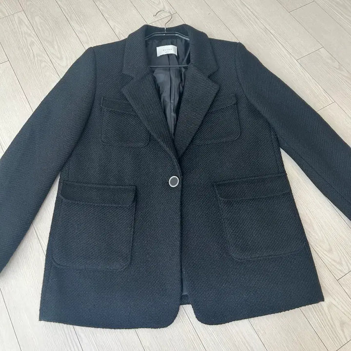 [BUNJANG] Tweed Black Jacket / 겨울 트위드 자켓