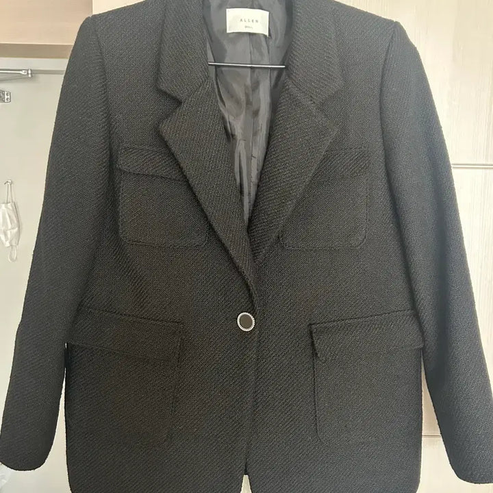[BUNJANG] Tweed Black Jacket / 겨울 트위드 자켓