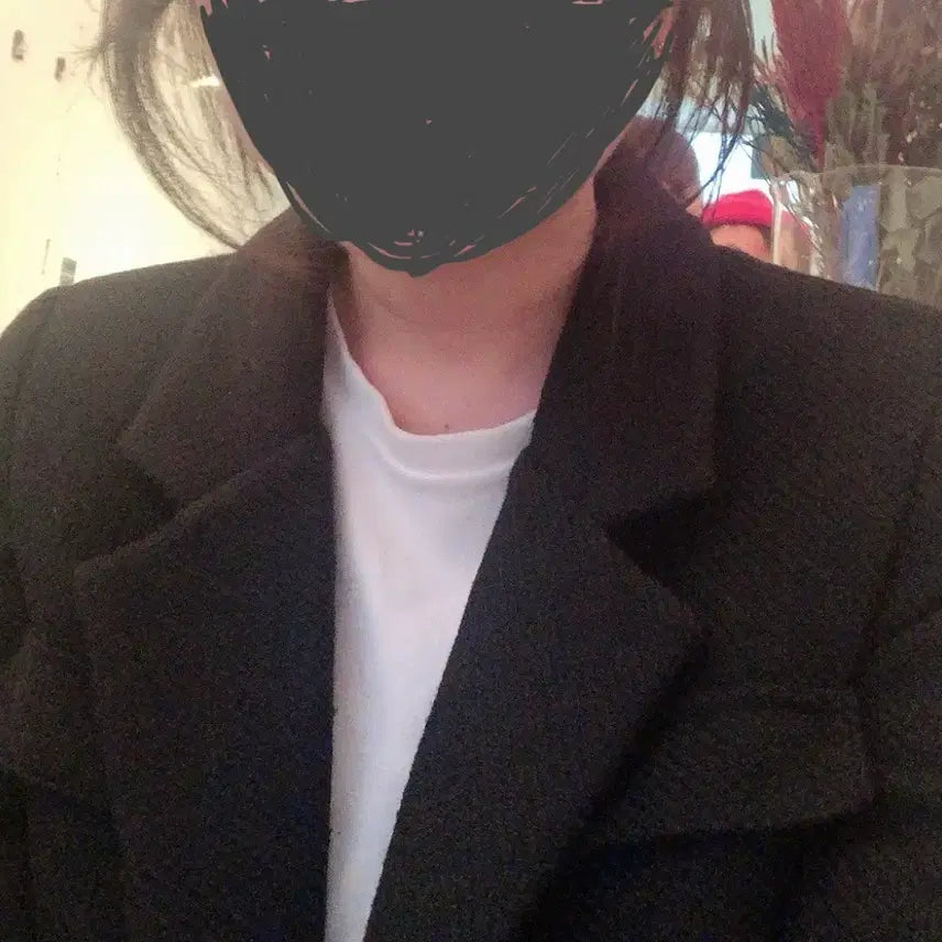 [BUNJANG] Tweed Black Jacket / 겨울 트위드 자켓