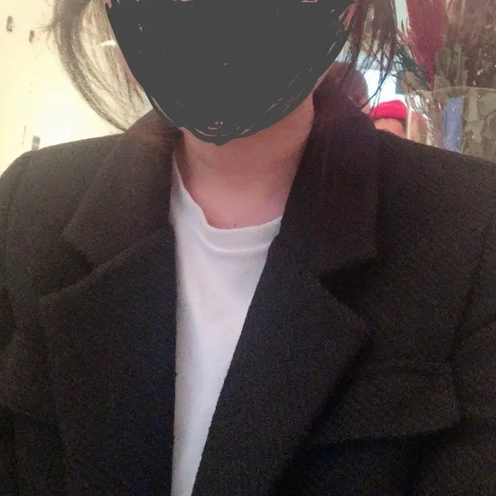 [BUNJANG] Tweed Black Jacket / 겨울 트위드 자켓