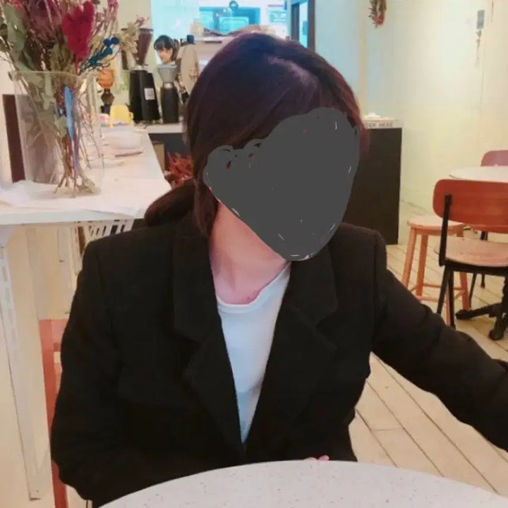 [BUNJANG] Tweed Black Jacket / 겨울 트위드 자켓