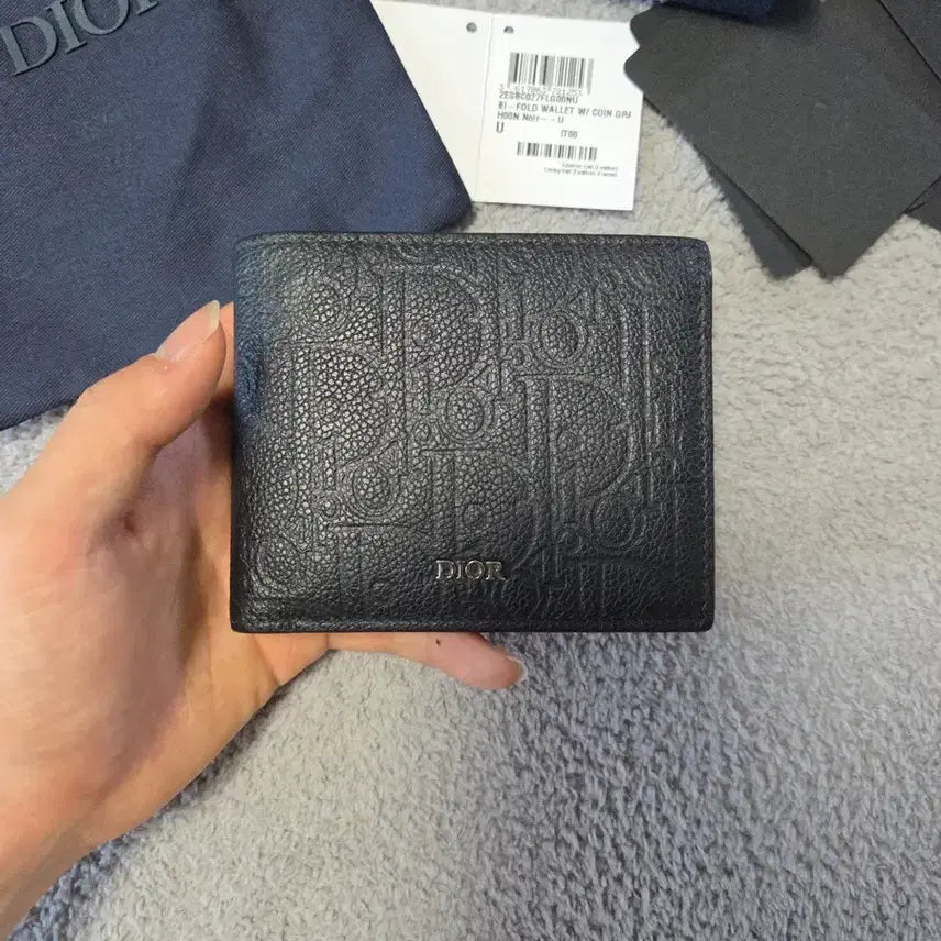 [BUNJANG] Dior Gravity Oblique Coin Wallet / [정품/풀구성] 디올 그래비티 오블리크 코인 반지갑