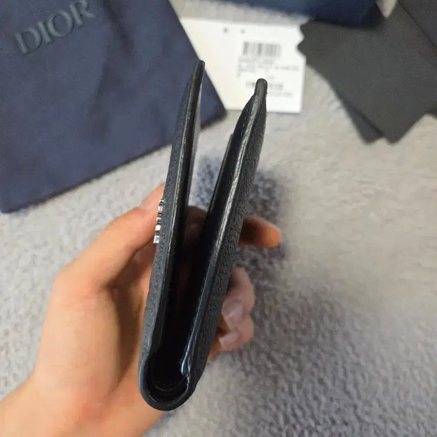 [BUNJANG] Dior Gravity Oblique Coin Wallet / [정품/풀구성] 디올 그래비티 오블리크 코인 반지갑