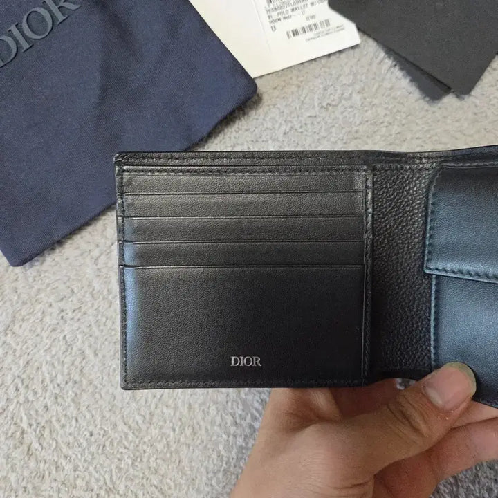 [BUNJANG] Dior Gravity Oblique Coin Wallet / [정품/풀구성] 디올 그래비티 오블리크 코인 반지갑