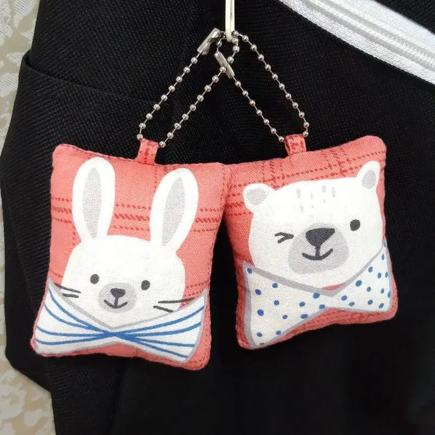 [BUNJANG] Handmade Assorted Keyring Bundle Set / 키링 40개 일괄/국화빵/동물/해바라기/선물사은품용/군번줄