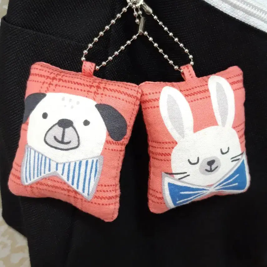 [BUNJANG] Handmade Assorted Keyring Bundle Set / 키링 40개 일괄/국화빵/동물/해바라기/선물사은품용/군번줄