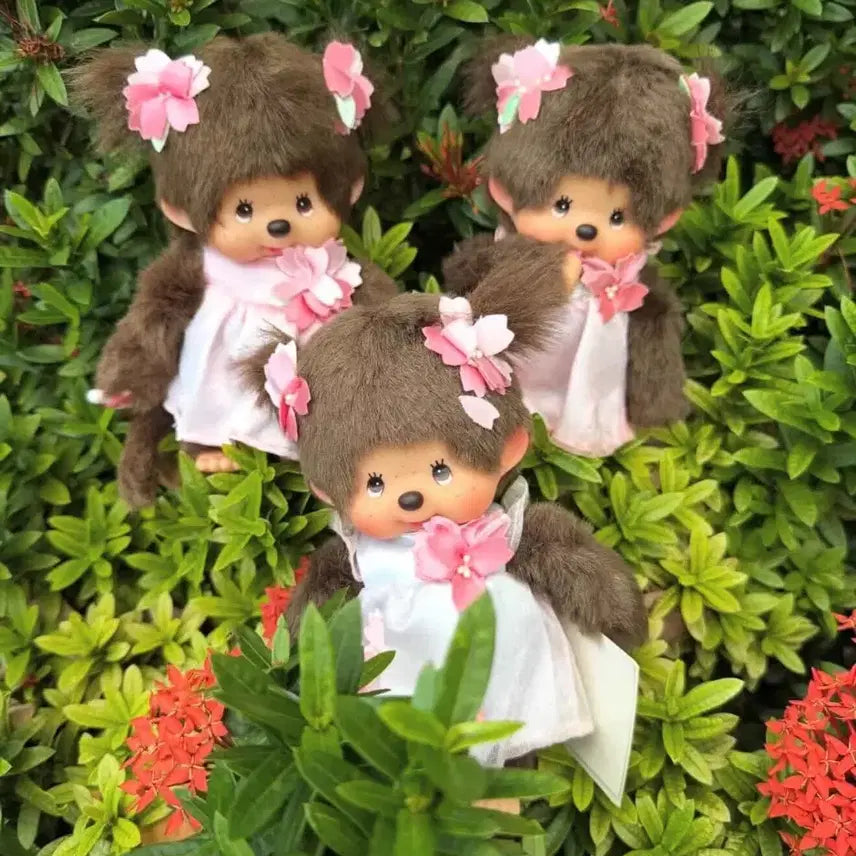 [BUNJANG] Rare Cherry Blossom Monchhichi Doll / 초레어) 벚꽃 몬치치