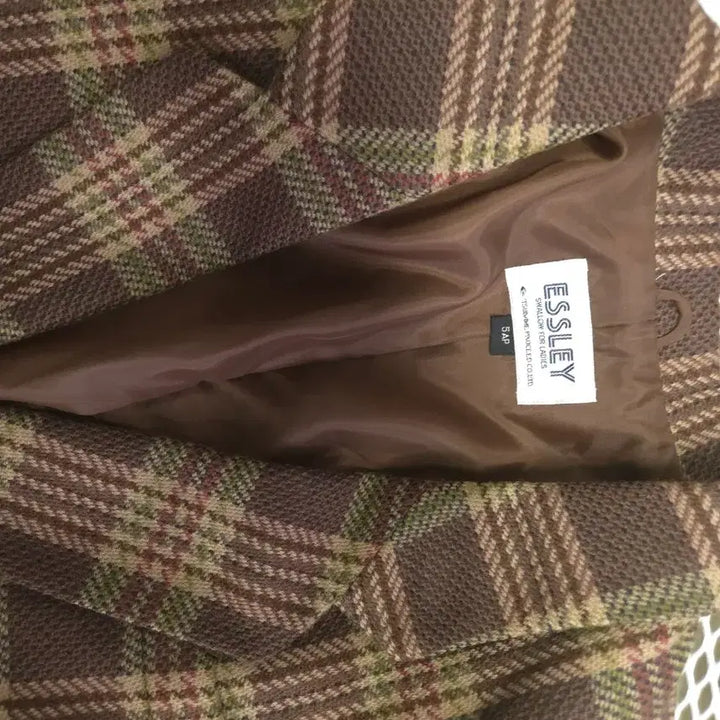 [BUNJANG] ESSLEY Vintage Check Jacket / 일본 빈티지 ESSLEY 체크 자켓 5ap사이즈