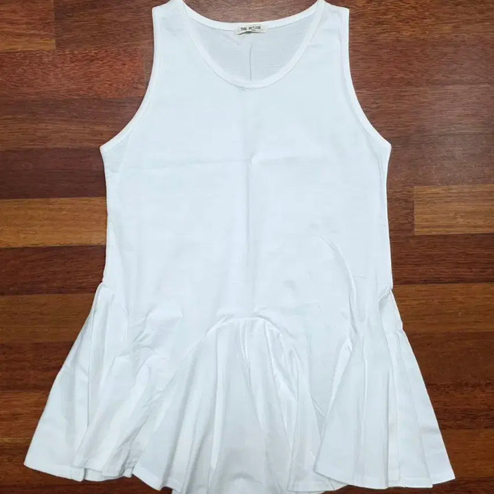 [BUNJANG] Frill Trimmed White T-Shirt / 프릴 티셔츠(새 옷)