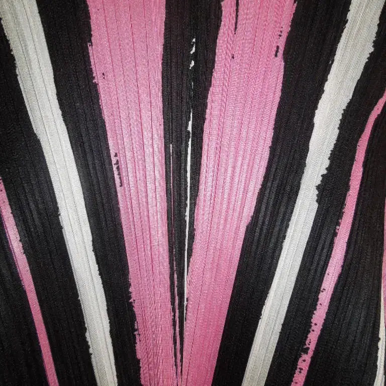 [BUNJANG] Pleats Please Striped Pattern Cardigan / 플리츠플리즈 스트라이프 패턴 가디건
