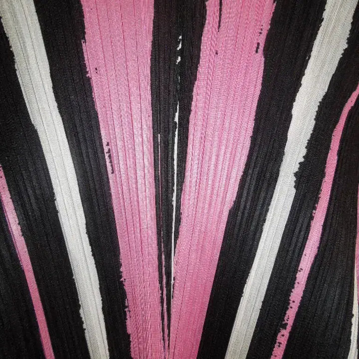 [BUNJANG] Pleats Please Striped Pattern Cardigan / 플리츠플리즈 스트라이프 패턴 가디건