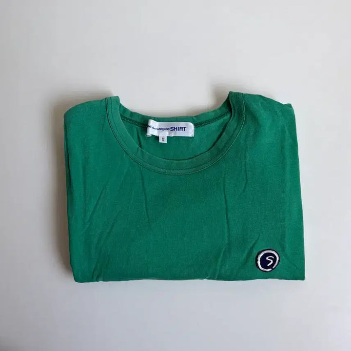 [SOLD OUT] 꼼데가르송 반팔 티셔츠 그린 S