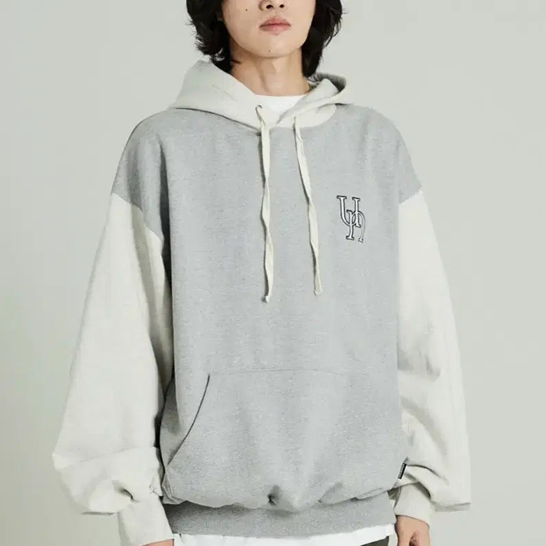 [SOLD OUT] (L) 어반스터프 컬러 매칭 후디 그레이